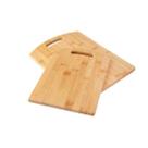 Kit Duas Tabua Bambu De Corte Carne Legumes Vegetais