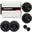 Kit Duas Vias Jbl e Amplificador Ts800 Taramps Com Alto Falantes 6 Pol
