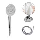 Kit Ducha De Mão Mangueira Chuveiro Suporte 2 Tipos De Jato Chuveirão Banheiro
