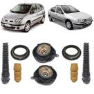 Kit Duplo Completo Amortecedor Dianteiro Megane 1995 1996 1997 1998 1999 2000 2001 2002 2003 2004 2005 2006 Scenic 1997 1998 1999 2000 2001 2002 2003