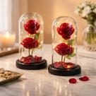 Kit Duplo Rosa Encantada Decoração Aesthetic & Presente Luxo Dia dos Namorados Mães Kit Duplo Rosa Encantada Decoração Aesthetic & Presente Luxo Dia dos Namorados Mães