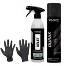 Kit Durax Vonixx + Delet 500ml + Luvas LImpador e Selente sintético Pneus Kit Durax Vonixx + Delet 500ml + Luvas LImpador e Selente sintético Pneus