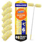 Kit Duster Swiffer Heavy Duty com alça extensível de 1,8 m
