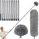 Kit Duster Toromp de mais de 20 pés de alto alcance com poste de extensão