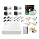 KIT DVR 04 Cameras C/DVR 104G-M1 1080P - Hilook