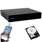 Kit DVR CFTV Hibrido 4 Canais HD 500gb App Celular Facial
