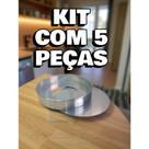 Kit e Atacado 5 unidades F. Falso Naked Cake 15x3,5 Alumínio