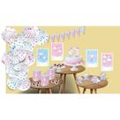 Kit É Só um Bolinho Chuva de Amor Kit Decorativo Com 89 Peças