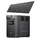 KIT E980-110V Ecoflow Nobreak Gerador com 1 painel solar 160W