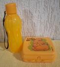 Kit Eco tupper 500ml mais porta lanches, porta sanduiche capivara tupperware Kit Eco tupper 500ml mais porta lanches, porta sanduiche capivara tupperware
