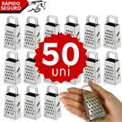 Kit Econômico 50 Mini Ralador Inox Top Qualidade Utensílio Doméstico Profissional Lembrancinha Restaurante Cozinha