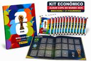 Kit ECONÔMICO Álbum Copa do Mundo 2026 PANINI oficial, BROCHURA Com 21 FIGURINHAS