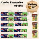 Kit Economico Biscoitos Recheados Achocolatado Plugados Adria Bono Pira Kids Com 10 Unidades Bolacha