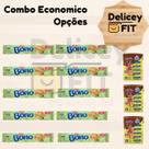Kit Economico Biscoitos Recheados Achocolatado Plugados Adria Bono Pira Kids Com 10 Unidades Bolacha