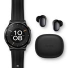 Kit Ecossistema Xiaomi, Smartwatch Haylou Solar Lite 2 AMOLED tela de 1.43 e Fone XIaomiMi Buds 6 Play Bluetooth 5.4 Autonomia total 36h