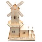 Kit educacional de experimentos científicos STEM Wooden Windmill House