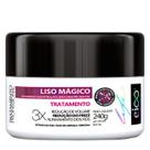 Kit Eico Professional Liso Mágico Shampoo e Condicionador Pós Progressiva 300ml Tratamento Capilar Hidratação 2 Máscaras