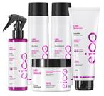 Kit Eico Professional Liso Mágico Tratamento Creme Capilar