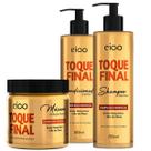 Kit Eico Toque Final Shampoo 515ml Condicionador 515ml Máscara 500g