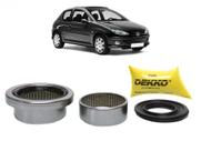 Kit Eixo Rolamento da Suspensão Traseiro Peugeot 206 1.0 1.4 1.6 47mm Rolamento DEKKO DKRO8100