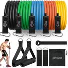 Kit Elásticos Extensores com Acessórios Kit Elásticos Extensores com Acessórios