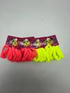 Kit Elásticos Xuxinha Rabicó Chuchinha Tipo Meia Cabelo 2opç Kit 144 Neon Colorida