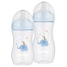 Kit elefante azul mamadeira eazy com 2 unidades