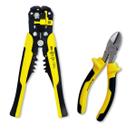 Kit Eletrica Alicate Decapador/descascador Fios E Diagonal