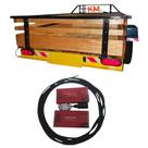 Kit Elétrica Lanterna Led Bivolt 12V 24V Para Carretinhas Reboque Trailers