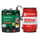 Kit Eletrificador Cerca Rural 30km BV + Cabo 500m - Cobra Kit Eletrificador Cerca Rural 30km BV + Cabo 500m - Cobra
