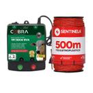Kit Eletrificador Cerca Rural 38km + Cabo 500m - Cobra