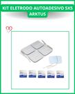 kit Eletrodo Autoadesivo 5x5cm 5 cartelas 20 Unidades Arktus