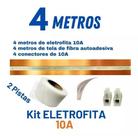 Kit Eletrofita Adesiva 2 Pistas 750v 10a 4 Metros