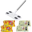 Kit Eletrostático: Mop + 60 Pano Seco + 40 Lenço Umedecido