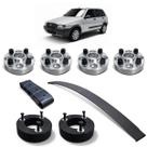 Kit Elevação Completa Espaçador 32mm Fiat Uno Quadrado
