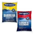 Kit Elevador Alcalinidade + Barrilha Piscina 2kg Hidroazul