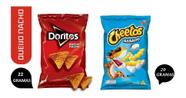 Kit Elma Chips Doritos + Cheetos Requeijão Cx C/ 30un Total
