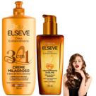 Kit Elseve 3 em 1 Óleo Extraordinário Cachos Hidra Reparação