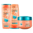 Kit Elseve Cachos Longos Dos Sonhos Shampoo 400ml + Condicionador 400ml + Máscara Capilar 300g Kit Elseve Cachos Longos Dos Sonhos Shampoo 400ml + Condicionador 400ml + Máscara Capilar 300g