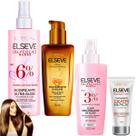 Kit Elseve Cicatri Renov Elixir Gloss Óleo Extraordinário Acidificante Antifrizz Brilho Reparação Kit Elseve Cicatri Renov Elixir Gloss Óleo Extraordinário Acidificante Antifrizz Brilho Reparação