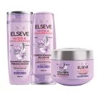 Kit Elseve Hidra Hialurônico Shampoo 400ml + Condicionador 400ml + Máscara Capilar 300g