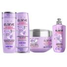 Kit Elseve Hidra Hialurônico Shampoo, Condicionador, Máscara e Creme