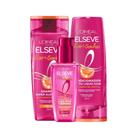 Kit Elseve Liso Dos Sonhos EF BOTOX AHA + Queratina Vegetal Shampoo 200ml + Condicionador 200ml + Serum (3 produtos)