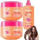 Kit Elseve Longo dos Sonhos Creme Loreal Paris Tratamento Milagroso Creme para Pentear Anti Corte