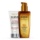 Kit Elseve Óleo Capilar Extraordinário 100ml + Creme de Tratamento Capilar Cicatri Renov 50ml