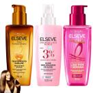 Kit Elseve Óleo Extraordinário Elixir Gloss Sérum Leave In Liso dos Sonhos Antifrizz Acidificante