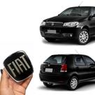 Kit Emblema Adesivo Black Piano Palio Fire Economy 10/17