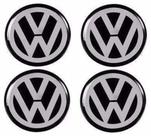 Kit emblema calota resinado volkswagen 48mm - NEWKAR