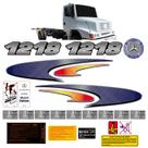 Kit Emblemas Adesivo Mercedes Benz 1218 Faixa Lateral Kit Emblemas Adesivo Mercedes Benz 1218 Faixa Lateral