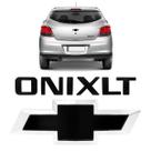 Kit Emblemas Do Onix Mala e Letreiro Onix e LT Black Piano Kit Emblemas Do Onix Mala e Letreiro Onix e LT Black Piano